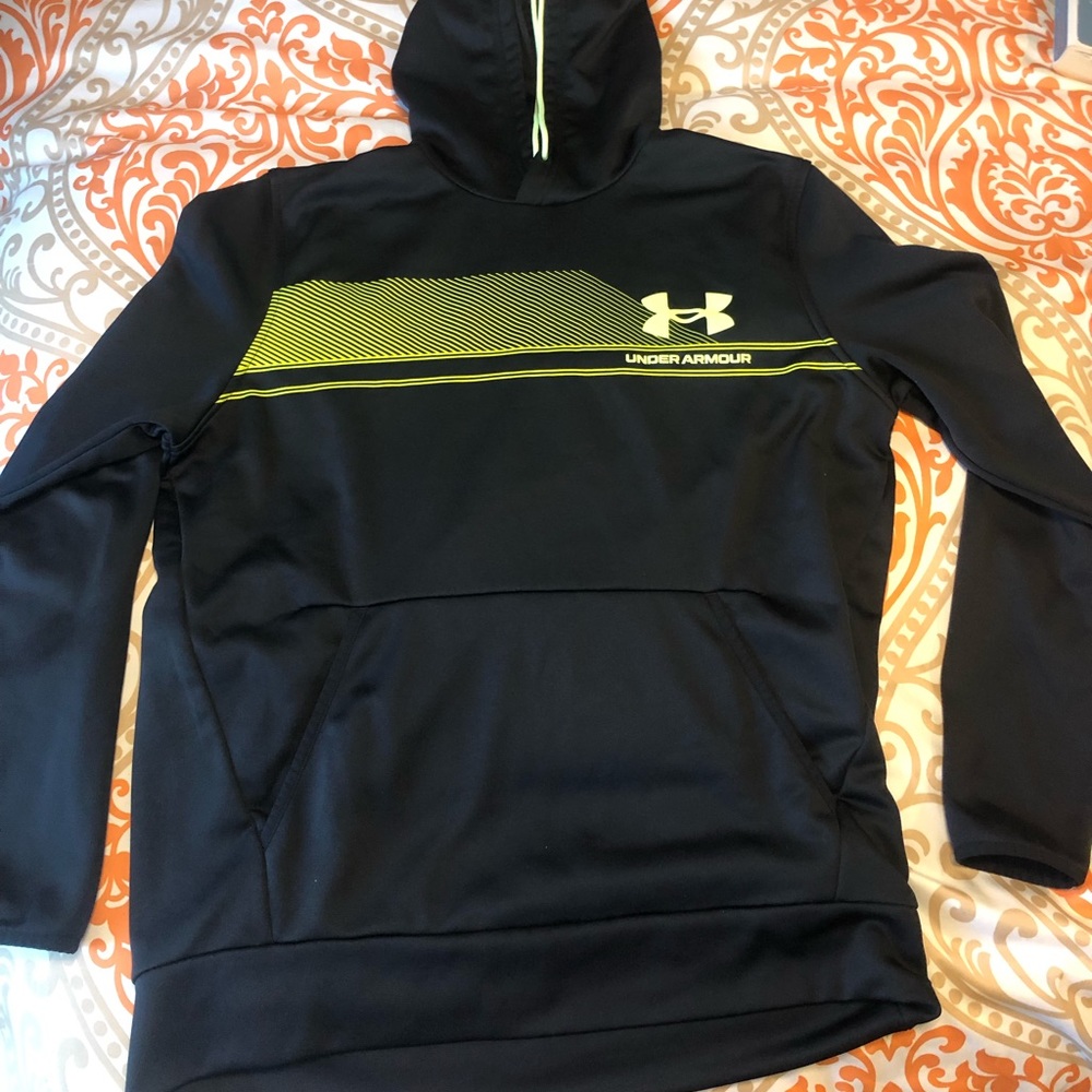 Under Armour Men’s Sweatshirt - size Large, color- black